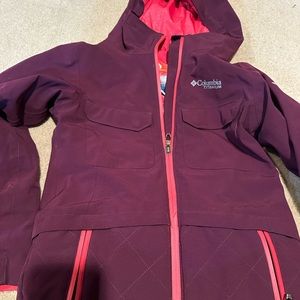 Columbia winter coat- Girls size small (7/8)